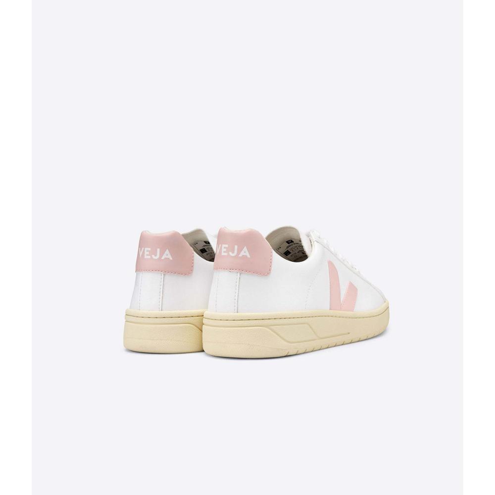 Women's Veja URCA CWL Shoes White/Pink | ZA 483BEX